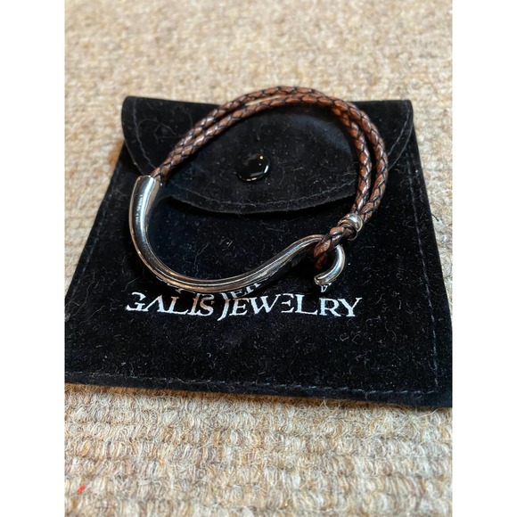 Rope and silver boho bracelet - Picture 2 of 2